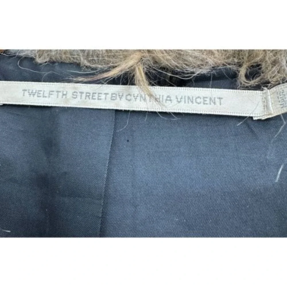 Twelfth Street Faux Fur Vest  Boho Luxe Aspen Chic Mob Wife Western Glam Medium‎